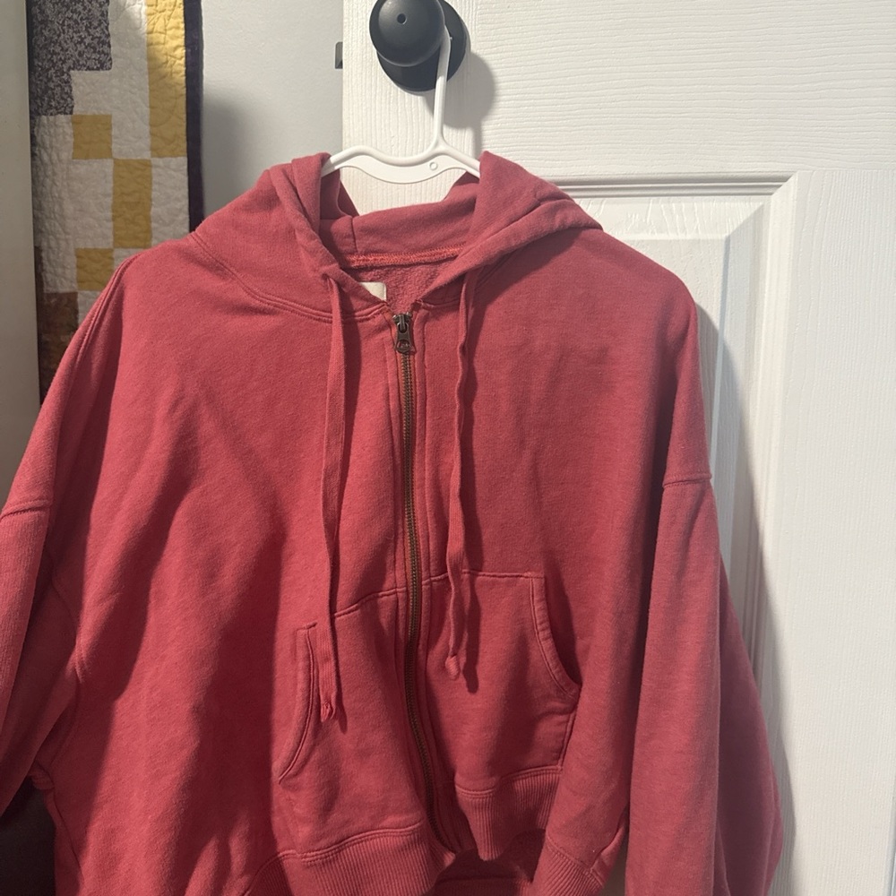 American Eagle Outfitters Red Hoodie